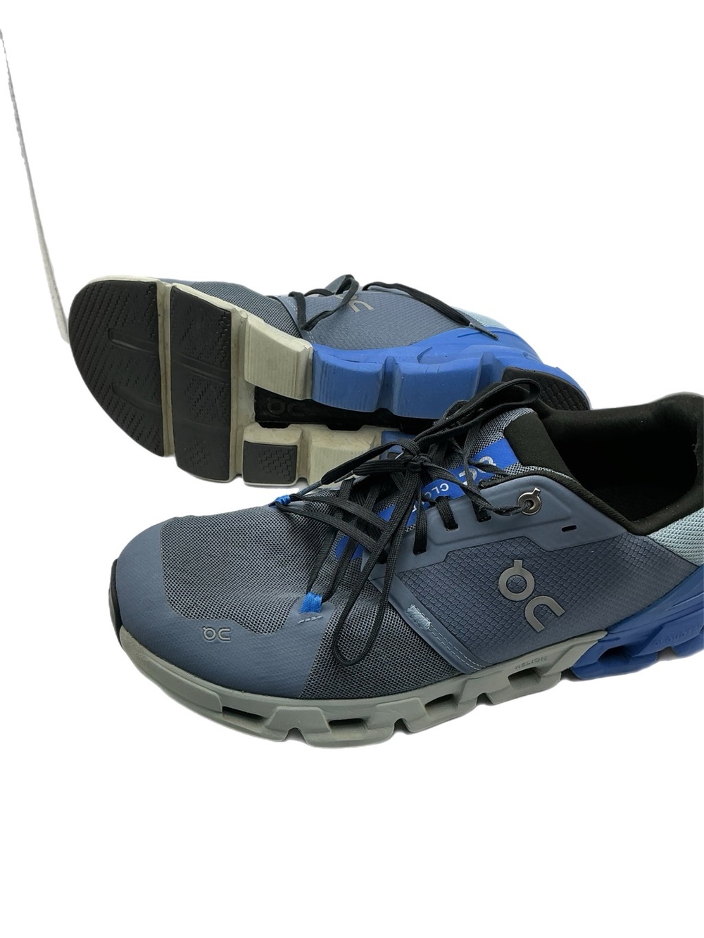 On Cloudflyer Men’s 12.5 Running Shoes Blue Gray CloudTec Athletic Sneakers